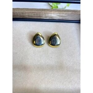 Retro‎ Gold Teardrop Earrings
